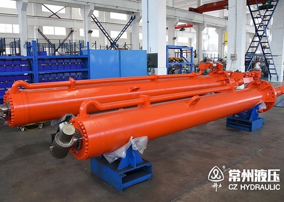 QPKY Hydraulic Cylinder Huangzang Temple Water Conservancy Hub Project